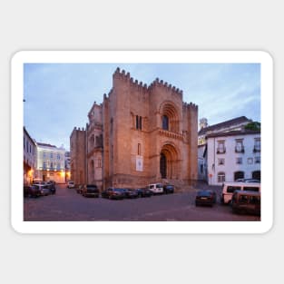 Se Velha, Cathedral, Church, Coimbra Sticker